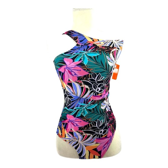 FreelyNWT S Small Tropical One Piece Swimsuit